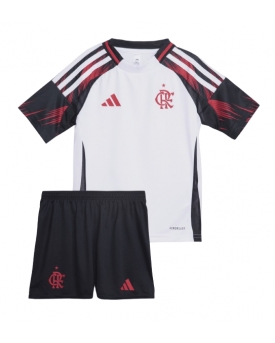 Billige Fotballdrakt Flamengo Replika Bortedraktsett Barn 2025-26 Kortermet (med bukser)